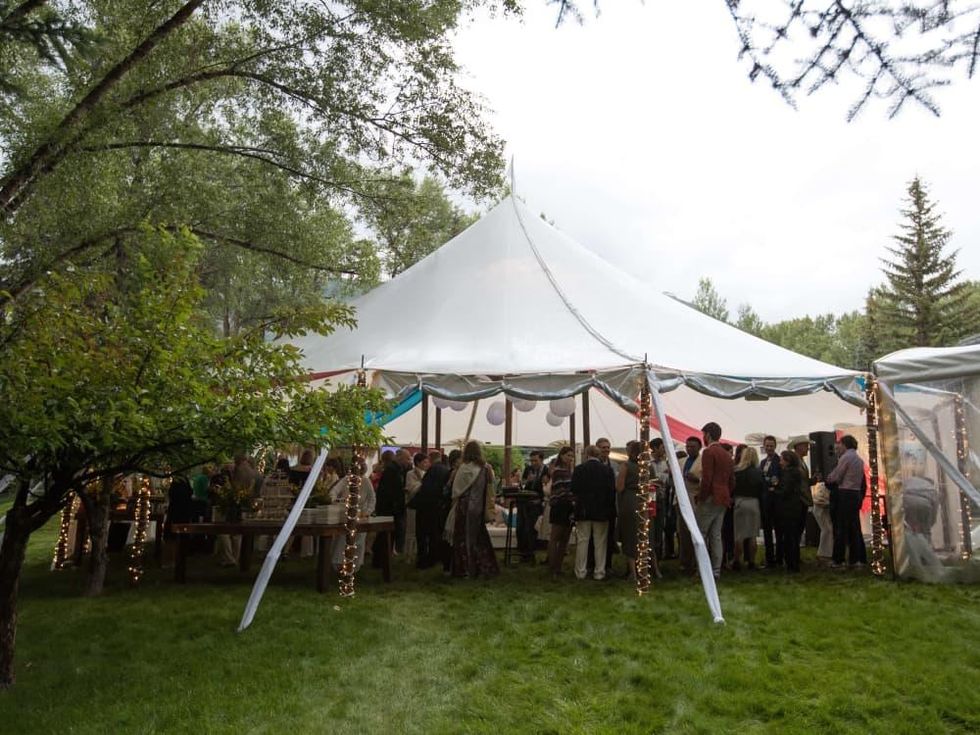 MD Anderson Aspen, party tent, July 2016