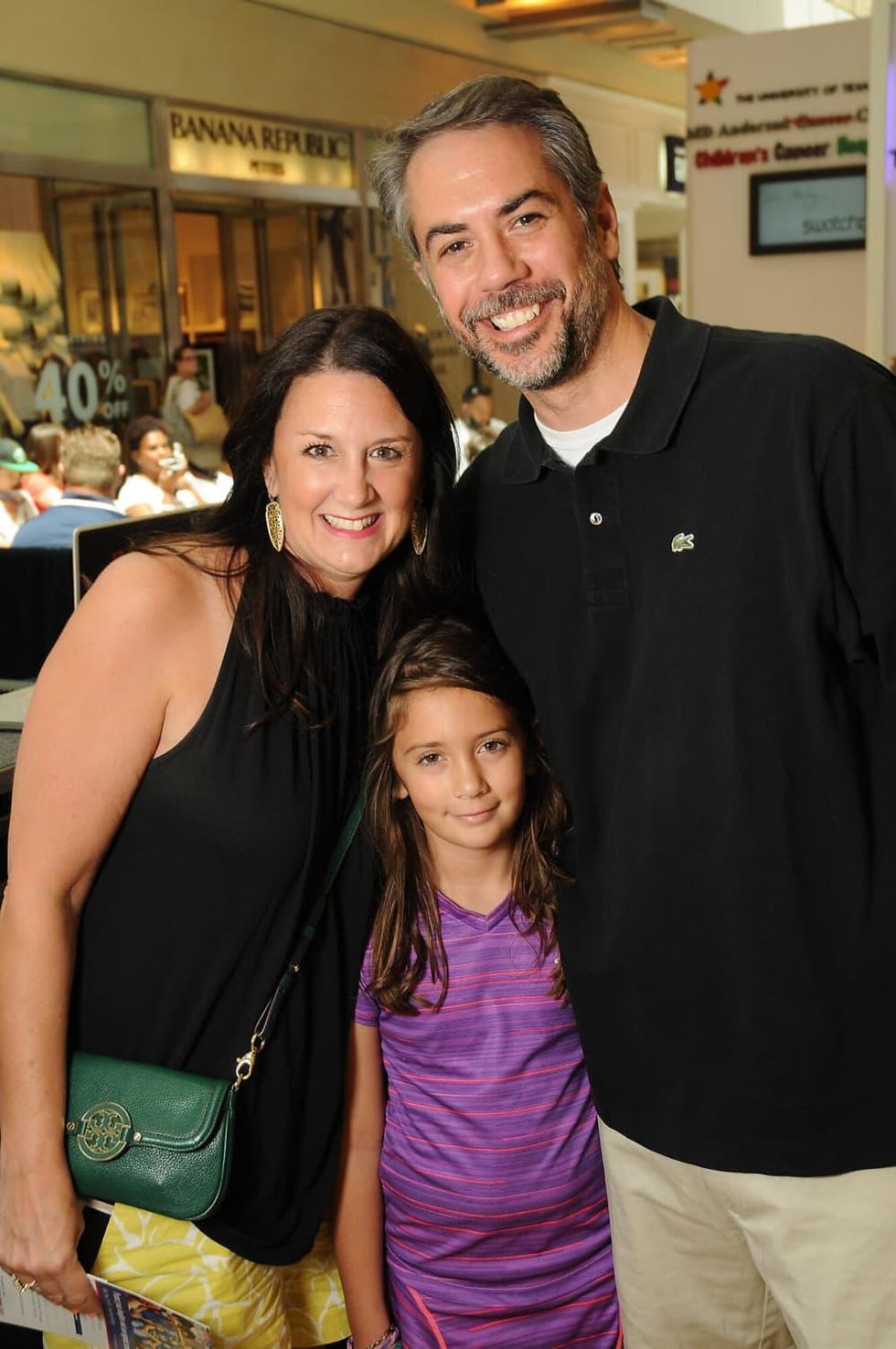 MD Anderson Back to School, 7/16 Brooke Mercer, Scarlett Mercer, Mike Mercer