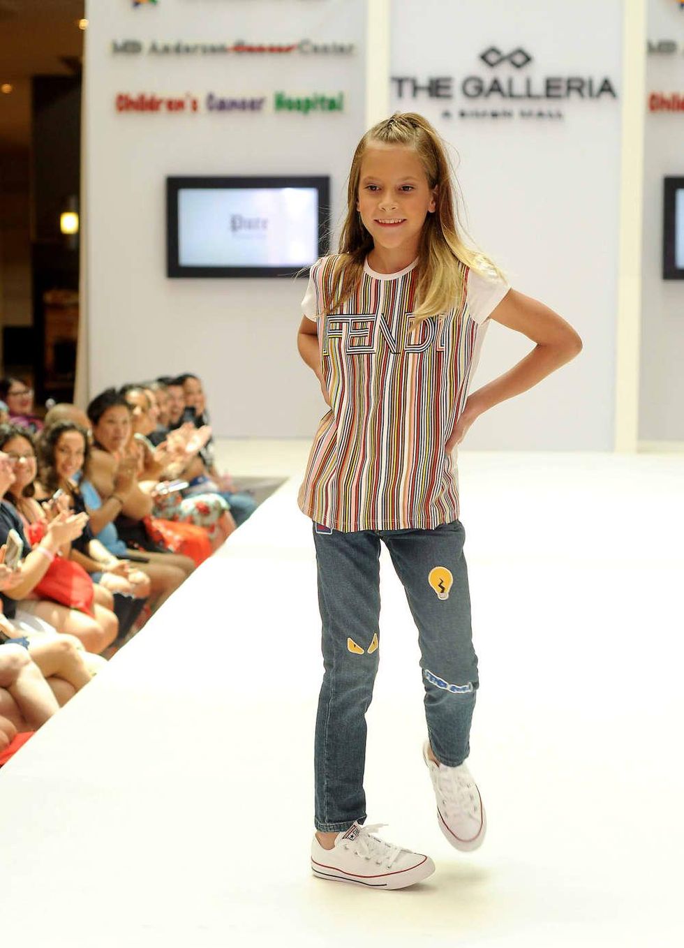 MD Anderson fashion show Gianna Kallus