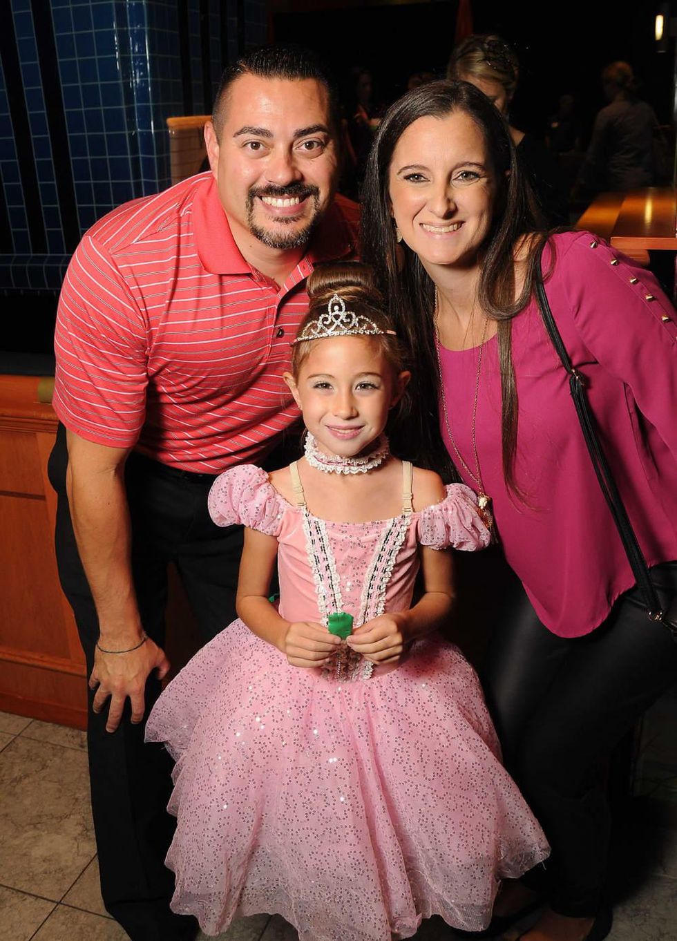 MD Anderson Halloween at the Galleria Henry, Bailey and Angela Rodriguez