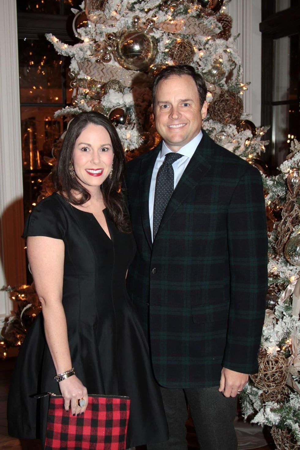 MD Anderson Santa's Elves party, Kristin Hamilton, Hugh Hamilton