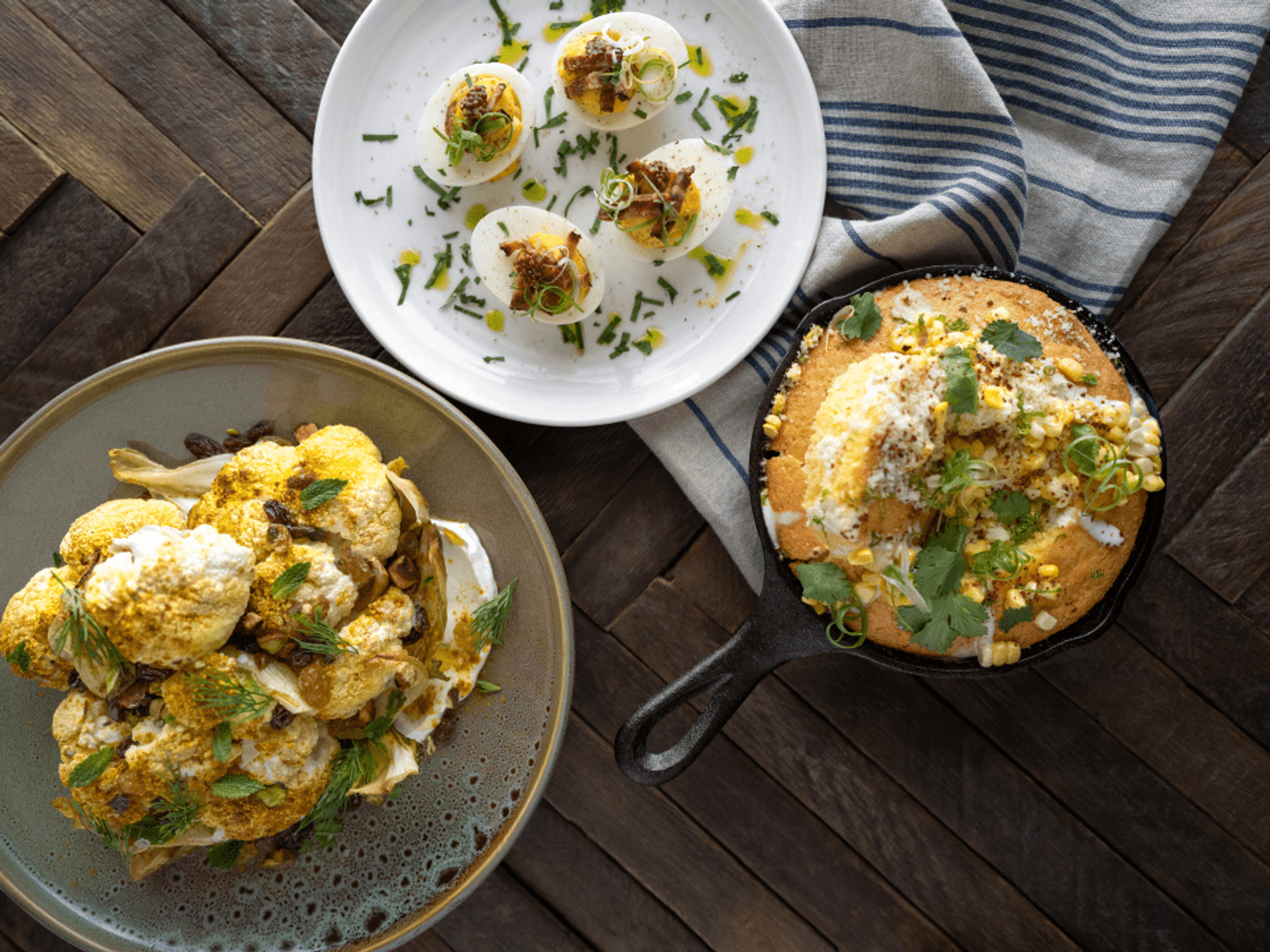 Meals at Daily Gather start with shareable plates.