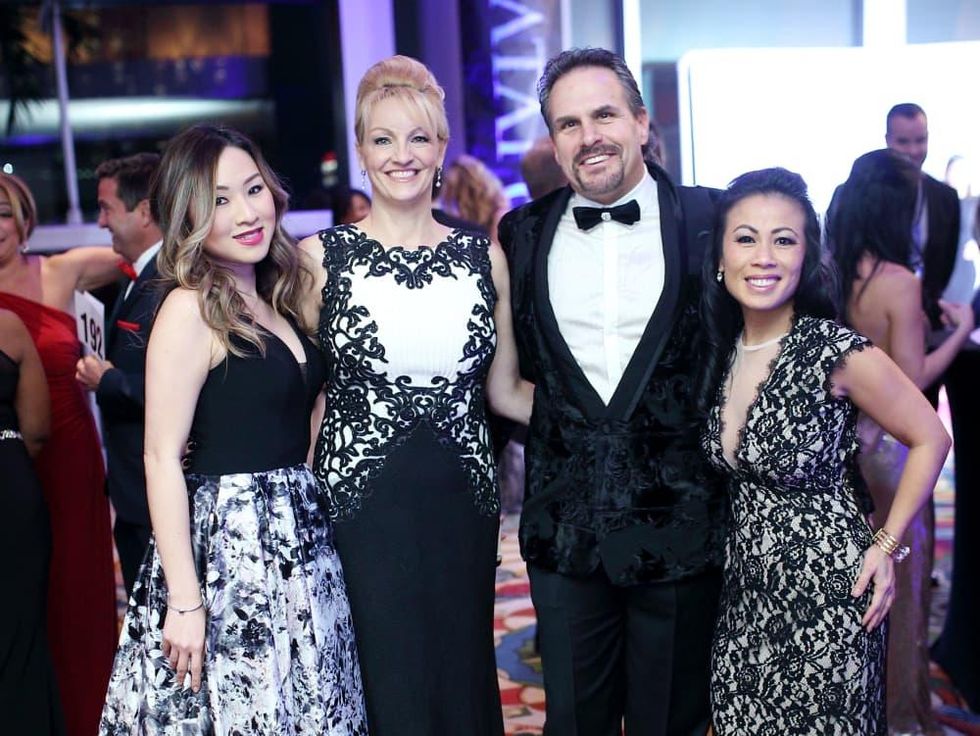 Mechelle Tran, CC and Duke Ensell, and Chau Nguyen Catapult