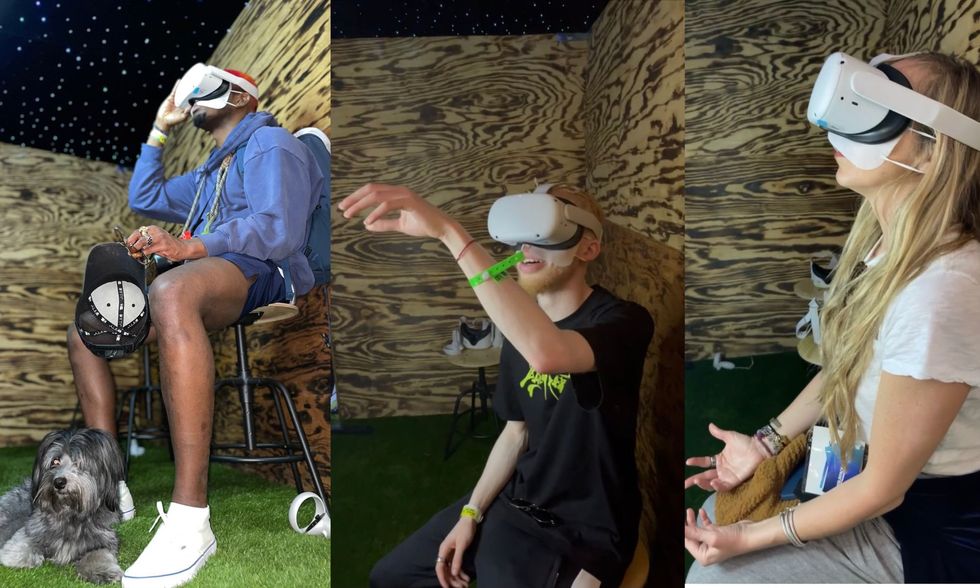 MediSnooze Virtual Reality Experience nap bar