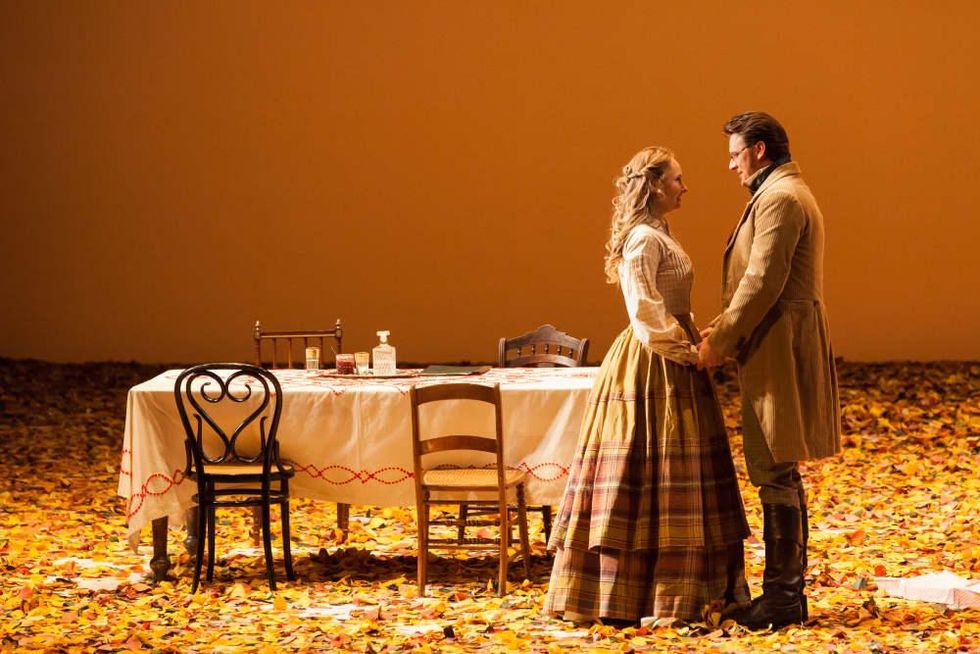 Megan Samarin and Norman Reinhardt Houston Grand Opera production of Eugene Onegin,