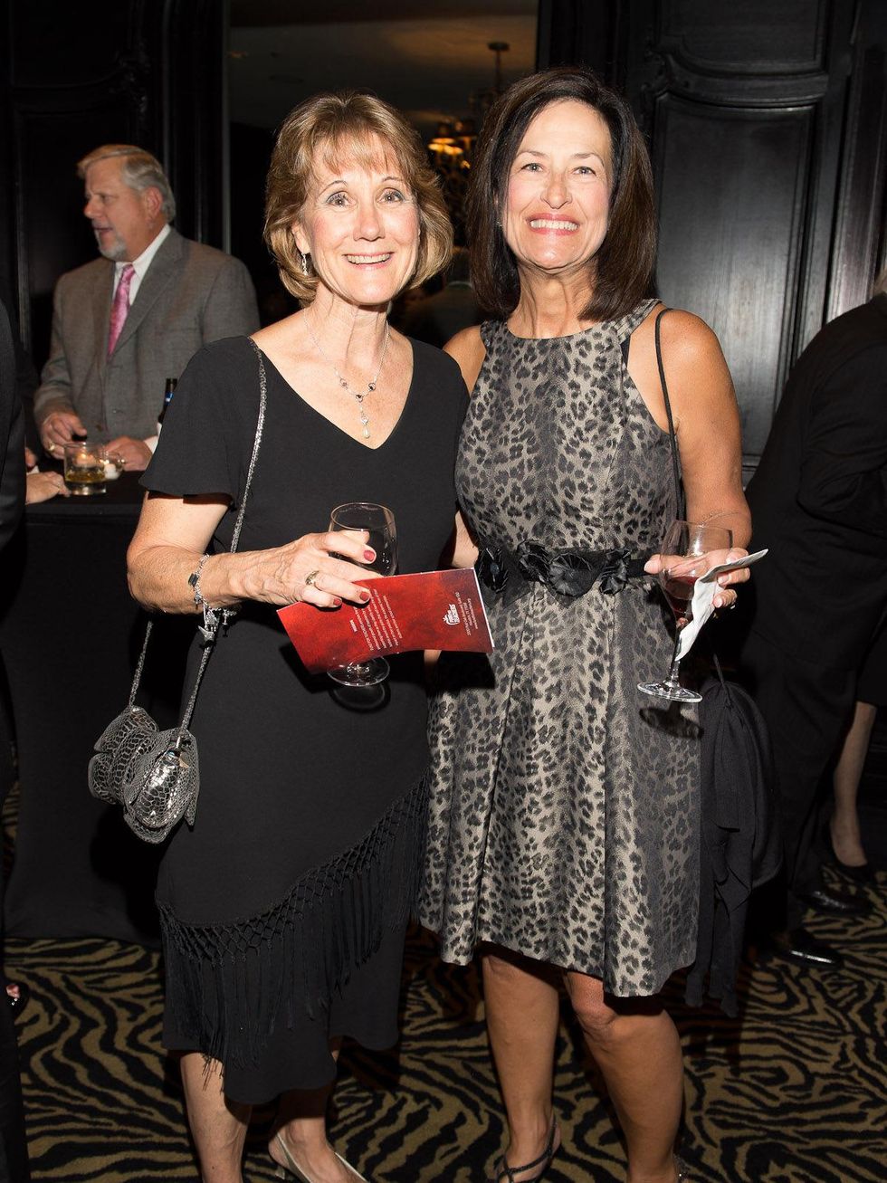 Melanie Fossum, left, and Dot Swanson at Fund for Teachers October 2013