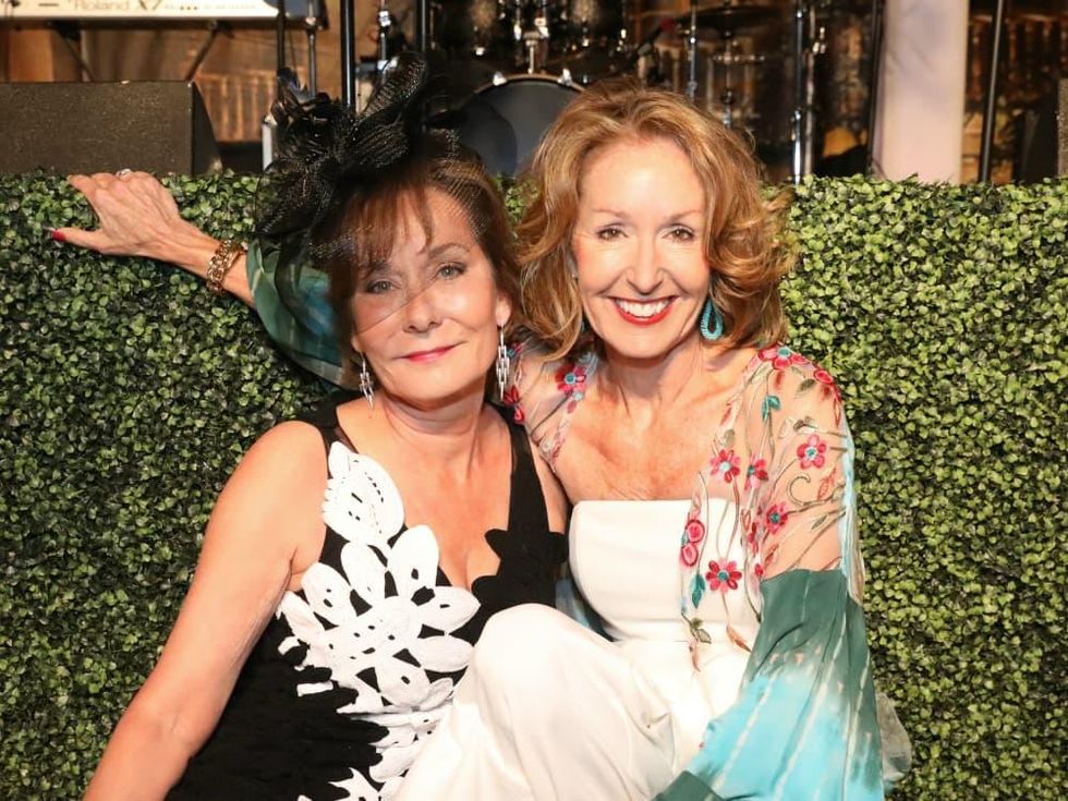 Melanie Gray and June Christensen