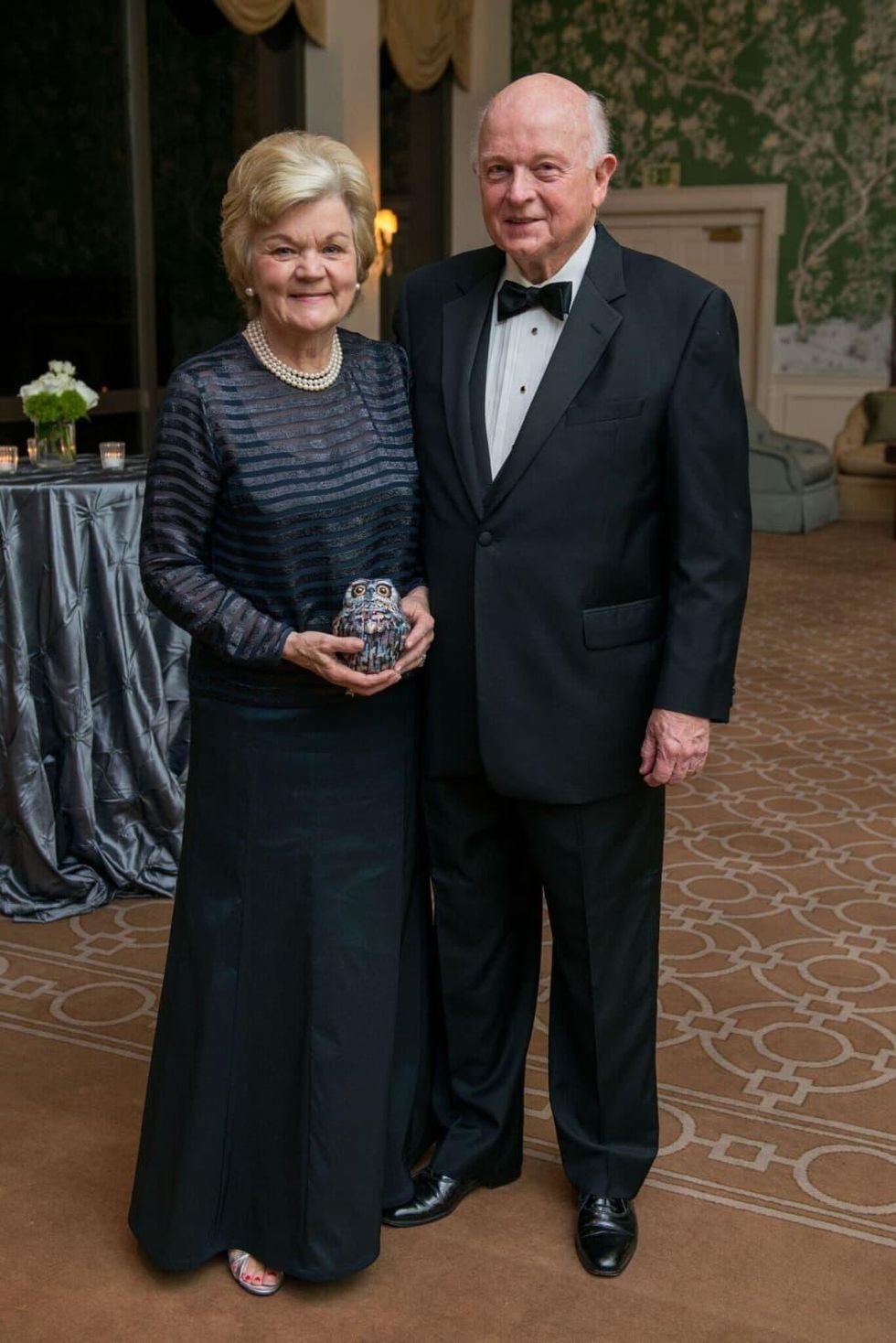 Melberneand Susanne Glasscock at Rice Honor Gala