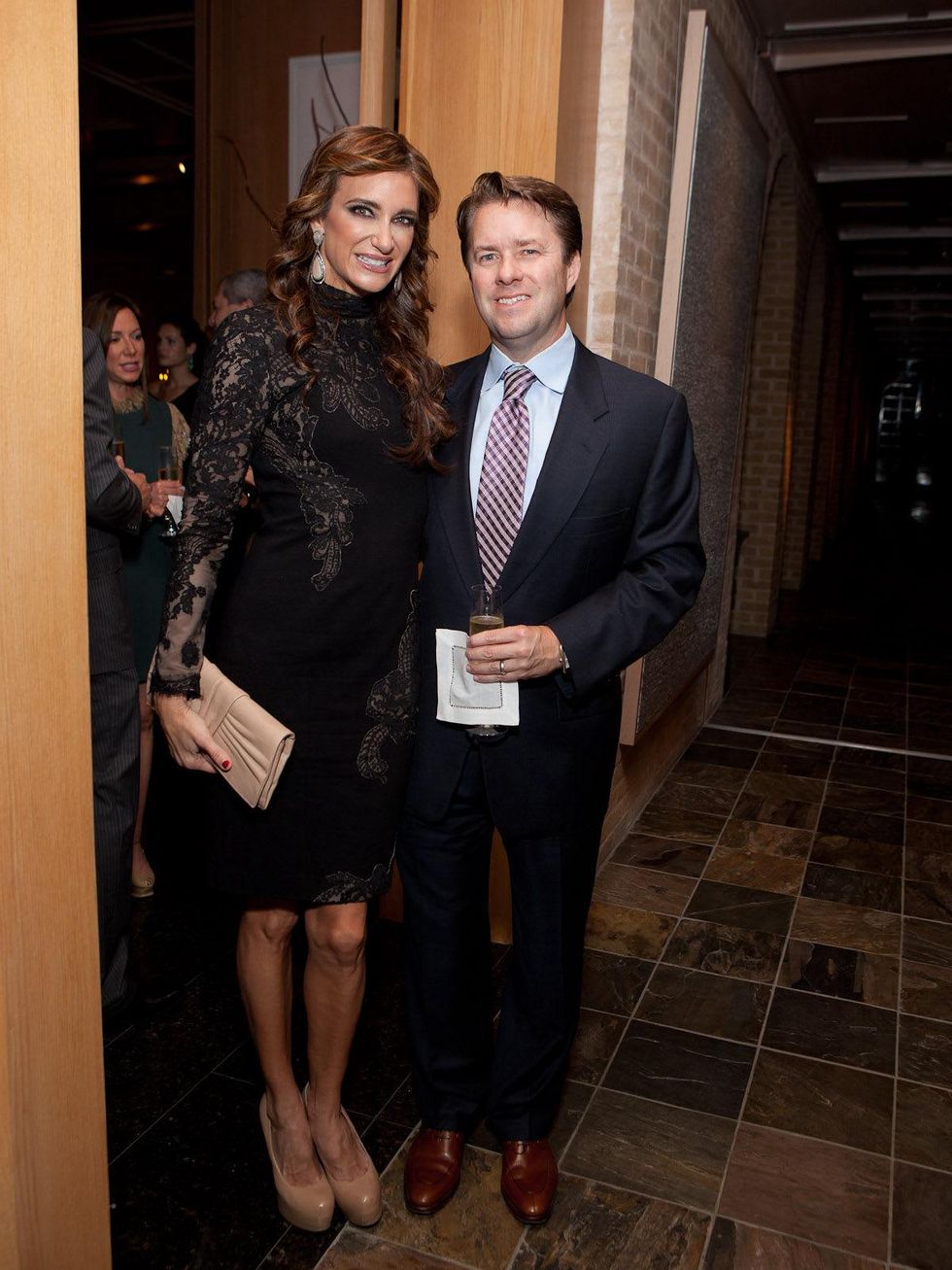 Melissa and Michael Mithoff at the Asprey dinner October 2013