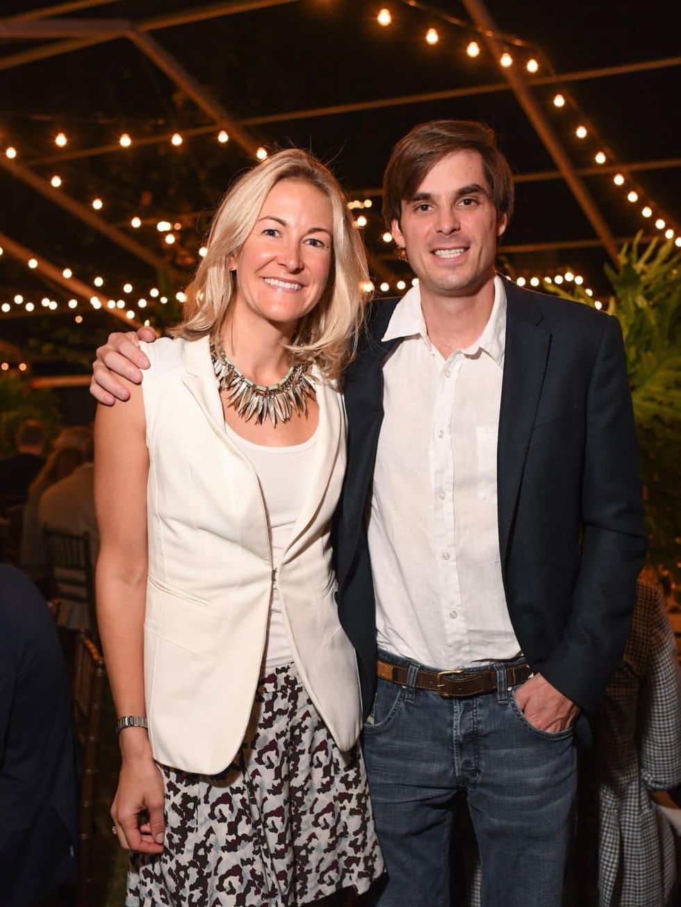 Melissa and Oliver Tuckerman at Nature Conservancy Gala