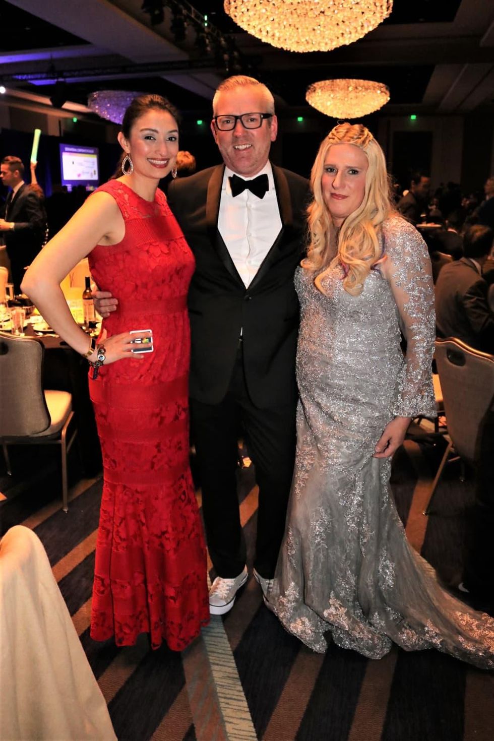 Melissa Dale, Tres Brown, and Amanda Turner