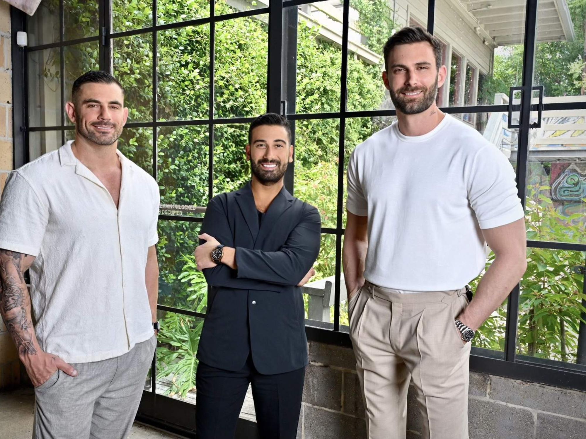 Melrose Dan Wierck, Army Sadeghi and Brandon Duliakas