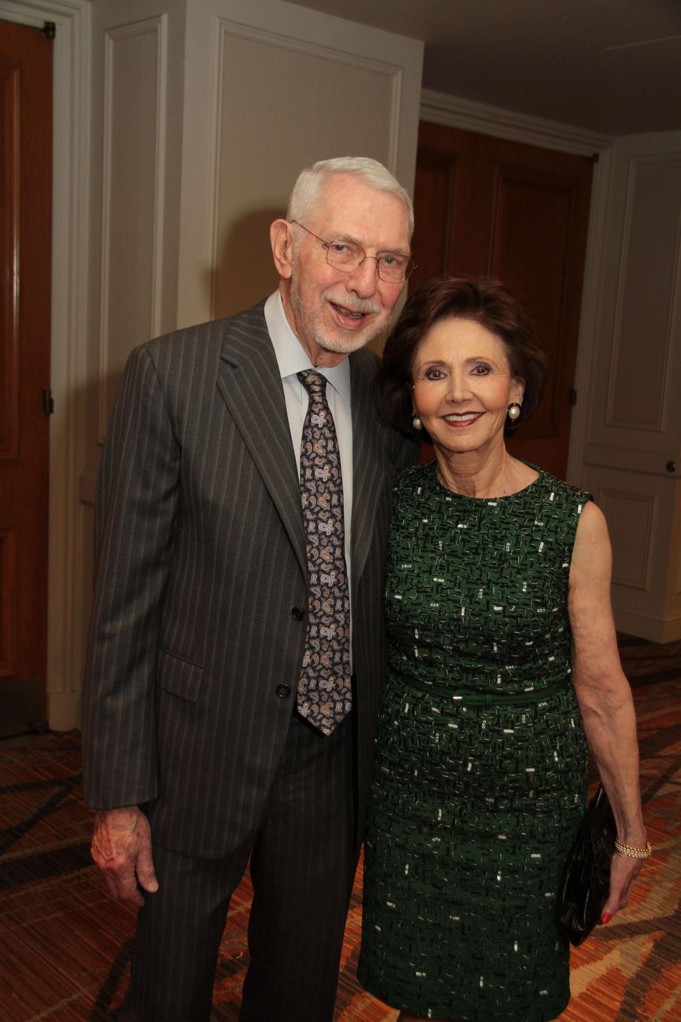 Melvyn and Cyvia Wolff at the Houston Living Legend fundraiser dinner May 2014