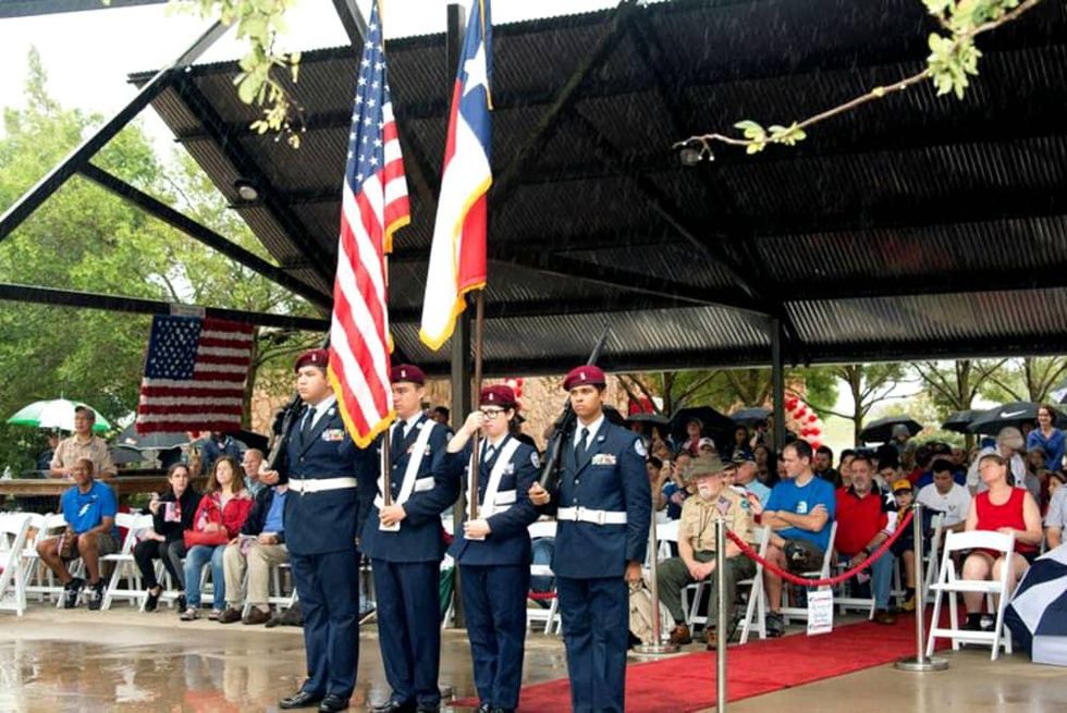 Memorial Day events Sugar Land flag ceremony
