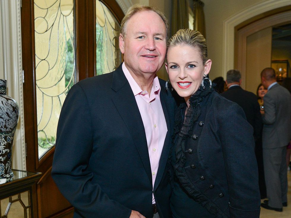 Memorial Hermann Foundation at Mosing home May 2013 Gary Petersen and Elizabeth Petersen