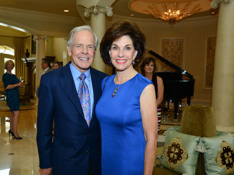 Memorial Hermann Foundation at Mosing home May 2013 Jim Smith and Sherry Smith