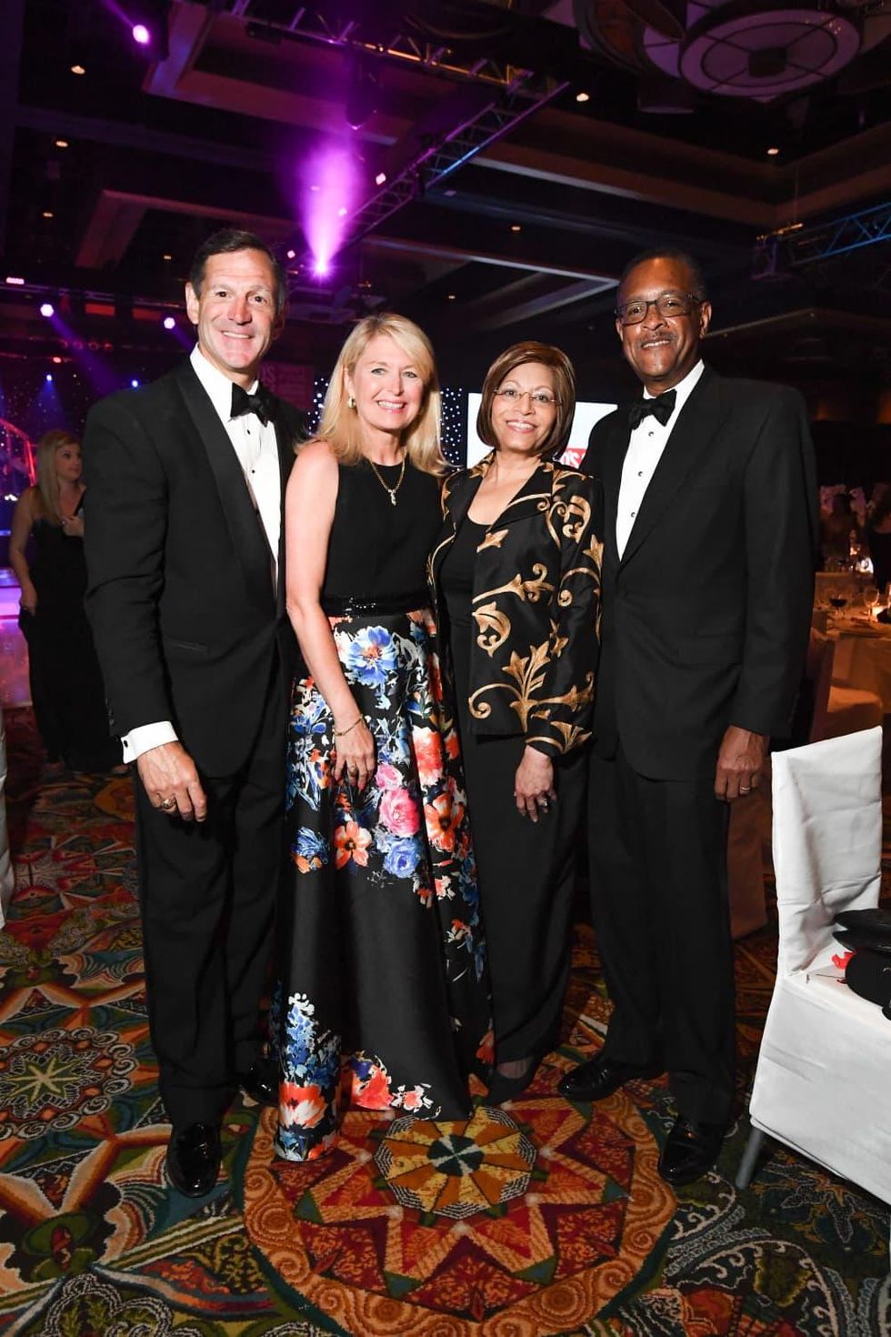 Memorial Hermann Gala 5/16 Bill Campbell, Diane Campbell, Barbara Easter, Bill Easter