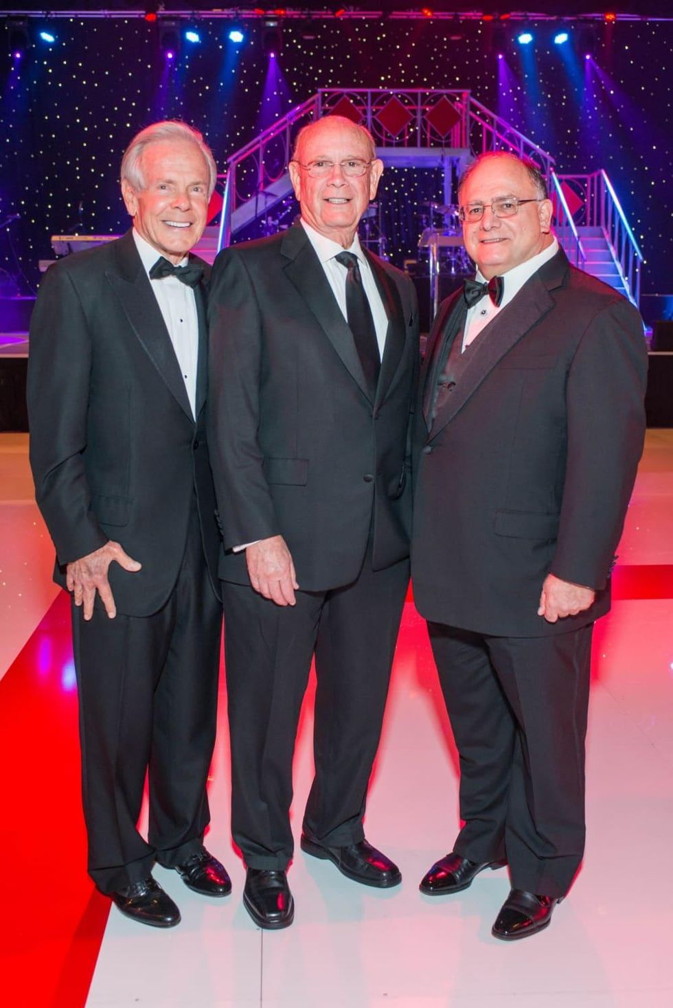 Memorial Hermann Gala 5/16 Jim Smith, Walter Johnson, Clarence Cazalot