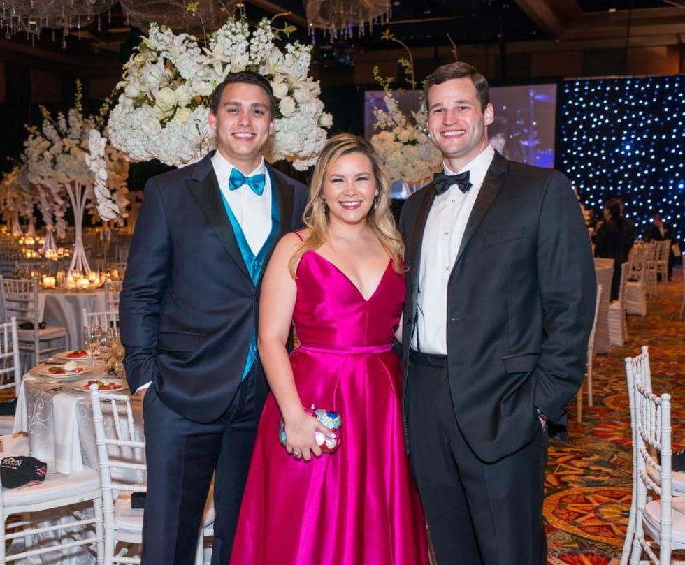 Memorial Hermann Gala 5/16 Miguel Trevio, Mari Trevino, Bryan Glass