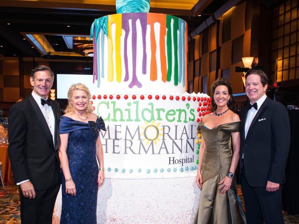 Memorial Hermann Gala, Bill and Diane Campbell, Elizabeth and Will Galtney