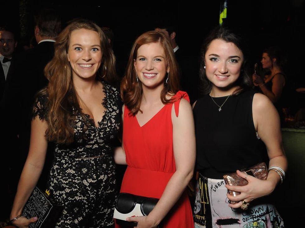 Memorial Hermann Gala, From left Kate Beeler, Ashley Brown and Kimberly Landa