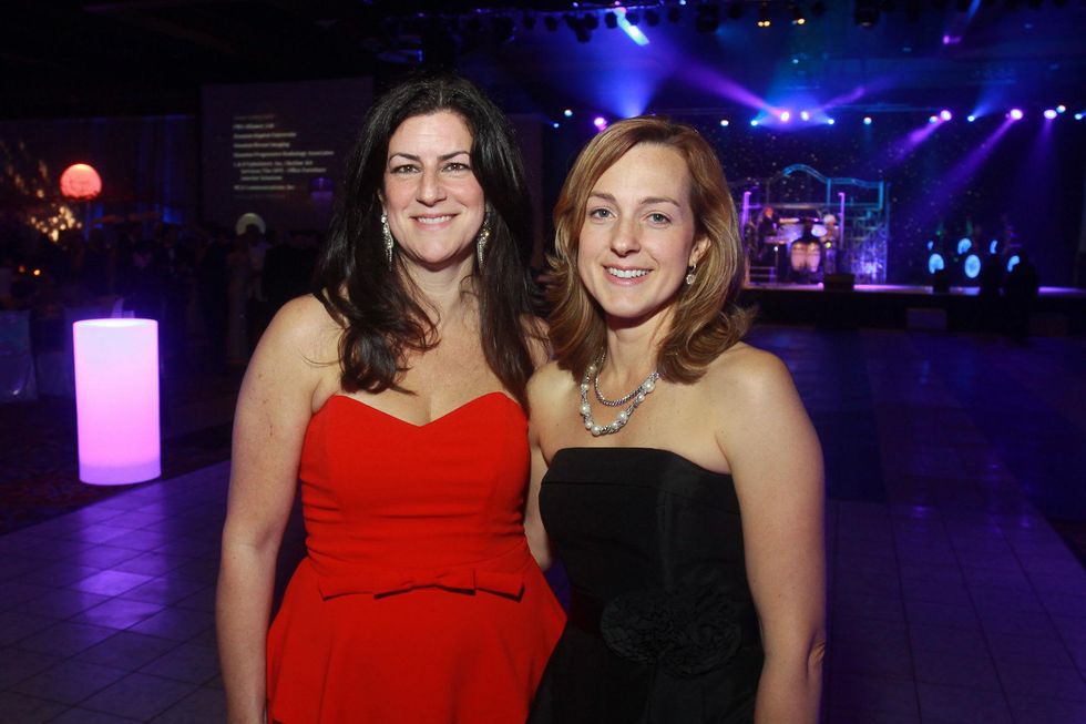 Memorial Hermann Gala Houston May 2013 Aimee Trepiccione, left, and Becky Roehl