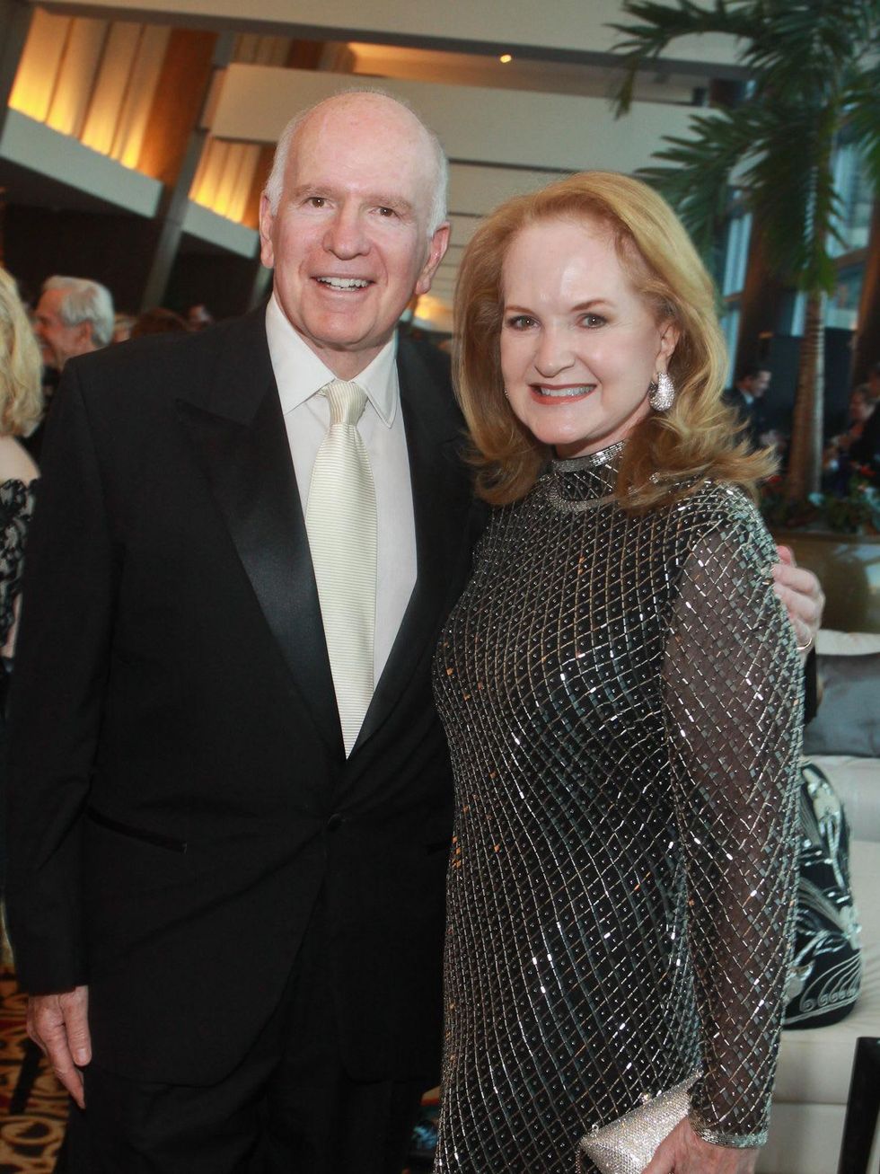 Memorial Hermann Gala Houston May 2013 Dr. Bernard Barrett and Sandy Barrett