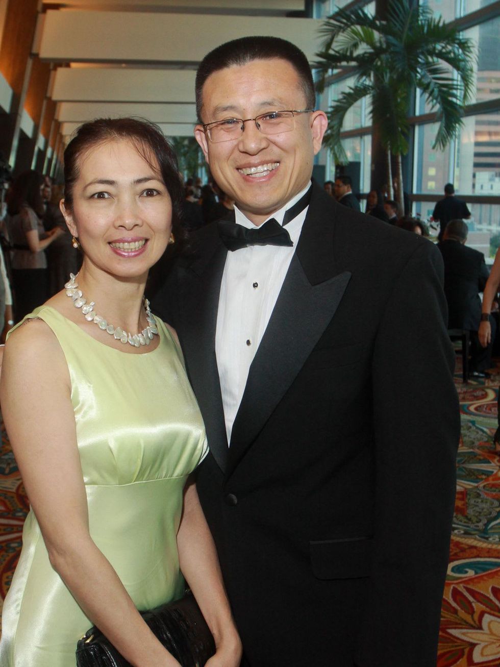 Memorial Hermann Gala Houston May 2013 Xylina Wu and Jay Zhu