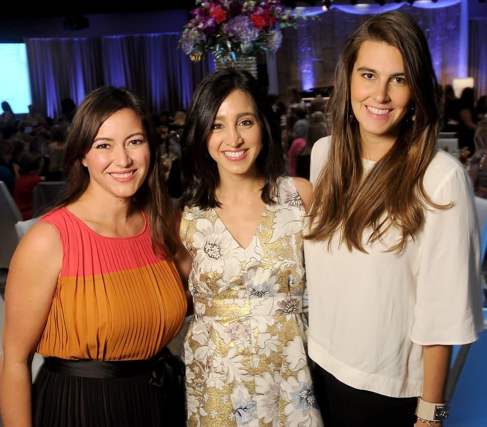 Memorial Hermann Razzle Dazzle luncheon, Jayne Johnston, Holly Radom, Kathryn Swain