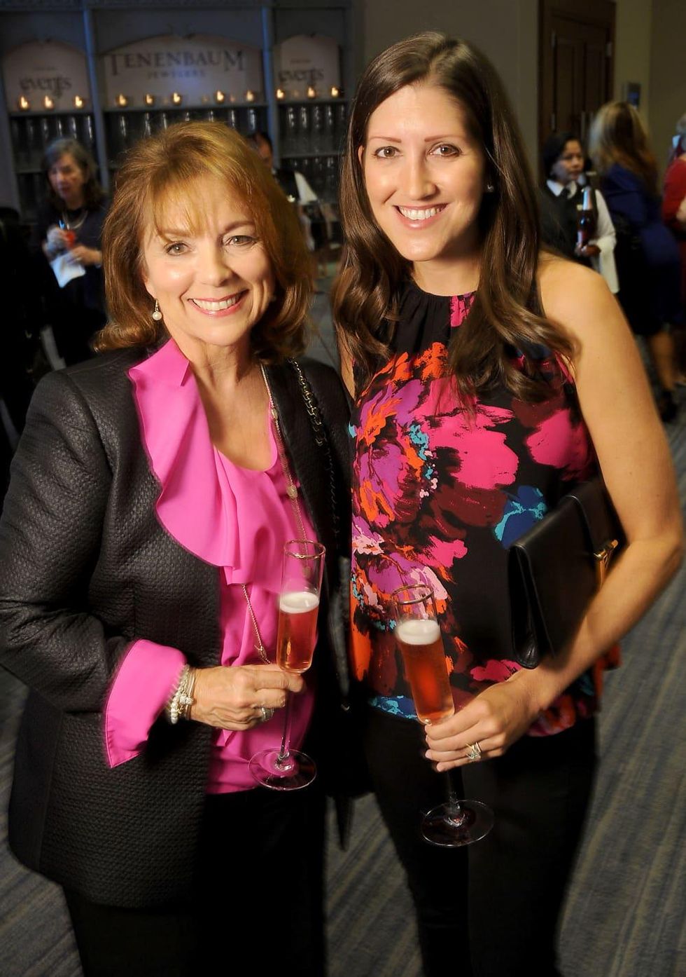 Memorial Hermann Razzle Dazzle luncheon, Robin Mueck, Caroline Brown