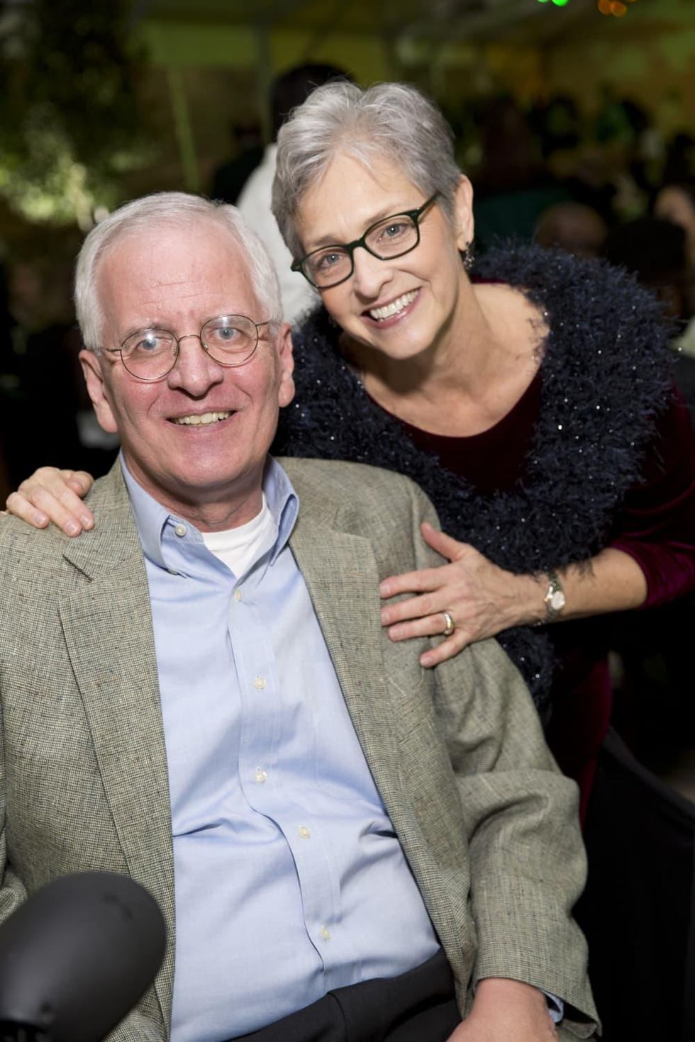 Memorial Park Conservacy Gala, Feb. 2016, Jim Porter, Kay Kamas