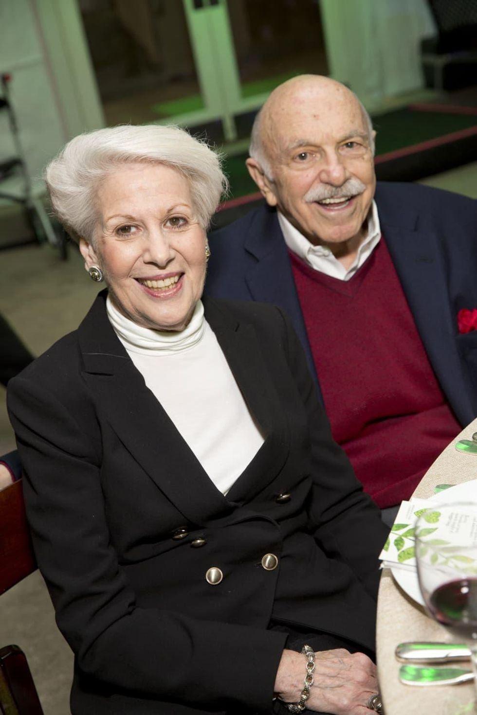 Memorial Park Conservacy Gala, Feb. 2016, Lorraine Wulfe, Ed Wulfe