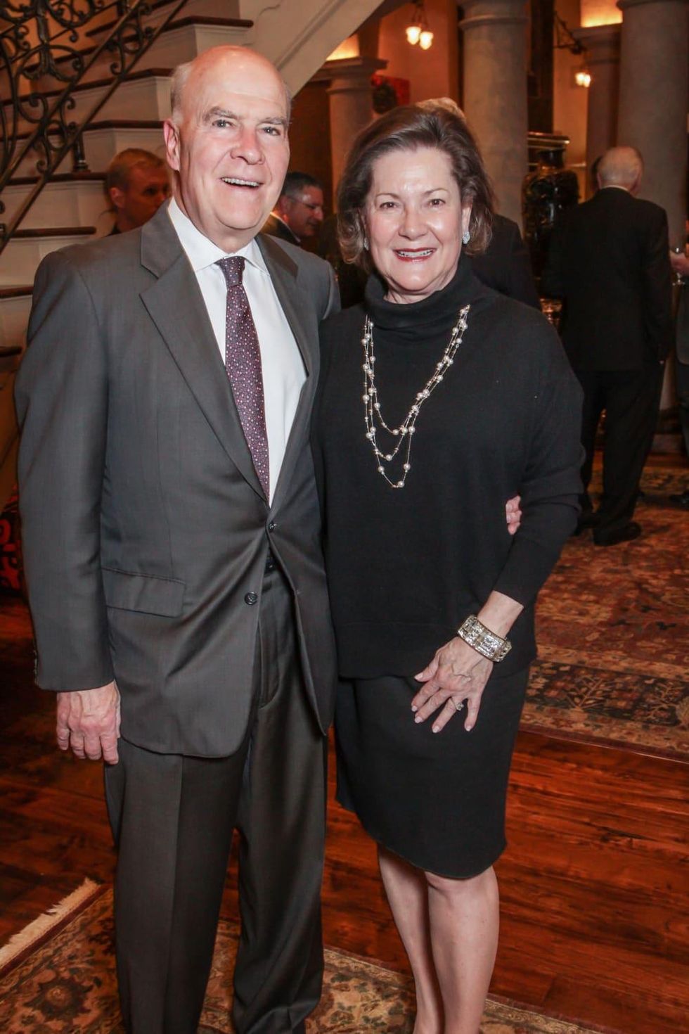 Men of Distinction dinner, Feb. 2016, Joe Hafner, Merill Hafner