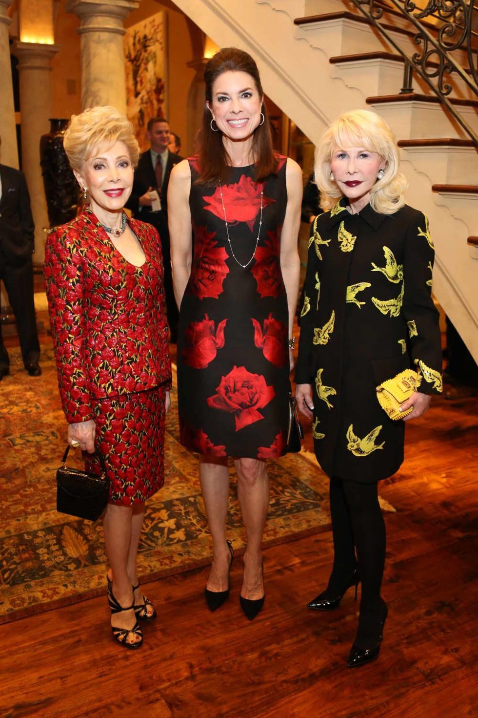 Men of Distinction dinner, Feb. 2016, Margaret Williams, Karen Payne, Diane Lokey Farb