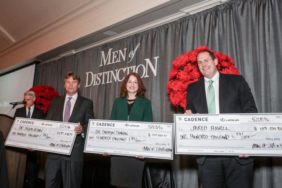 Men of Distinction, Dr. Joseph Alcorn, Dr. Carolyn Cannon, Dr. Jared Howell