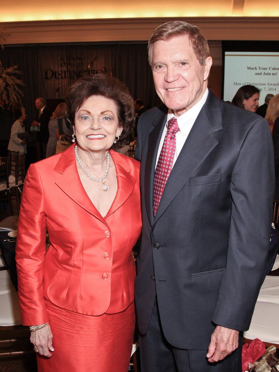 Men of Distinction luncheon Houston May 2013 Barbara Jordan and Don Jordan