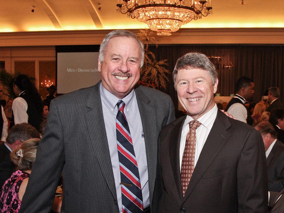 Men of Distinction luncheon Houston May 2013 Ed McMahon, Ed Emmett