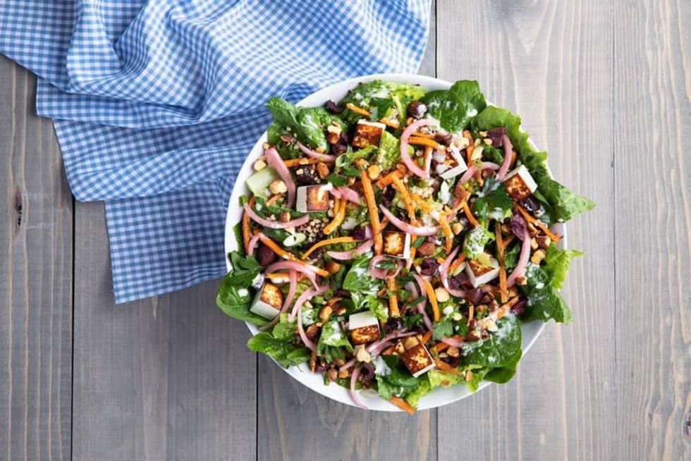 Mendocino Farms Santorini salad