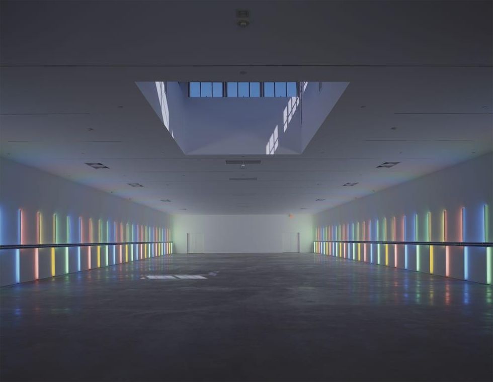 Menil Collection: Dan Flavin, untitled