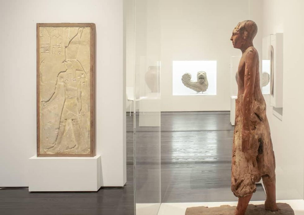 Menil Collection: Egyptian gallery