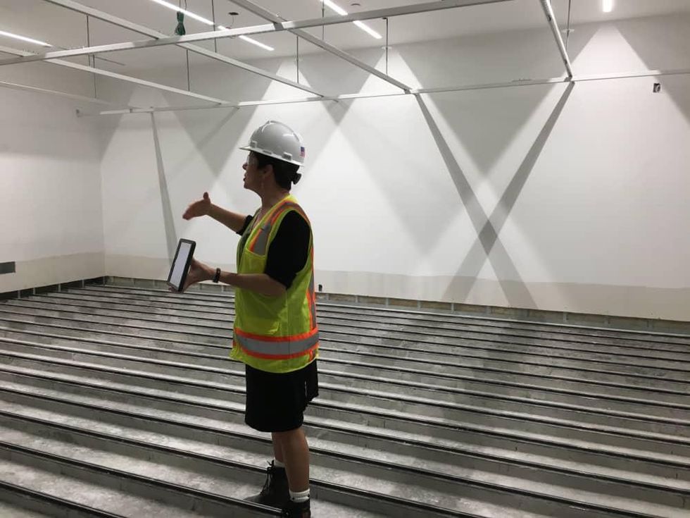 Menil Drawing Institute: construction progress