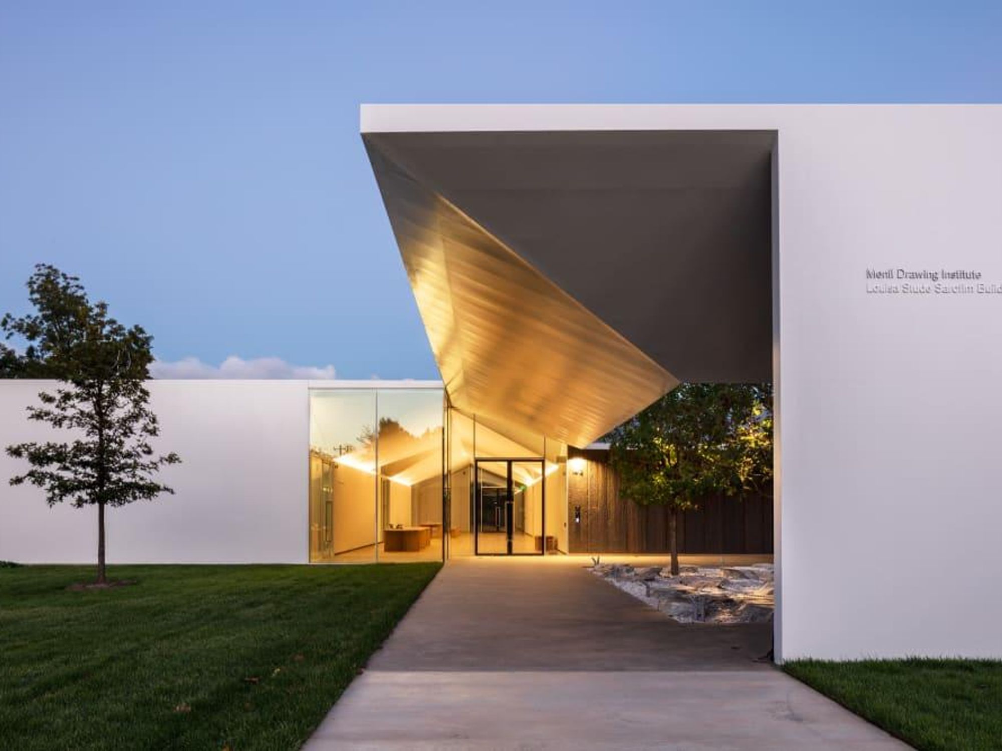 Menil Drawing Institute, entrance