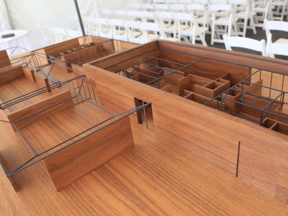 Menil Drawing Institute Groundbreaking