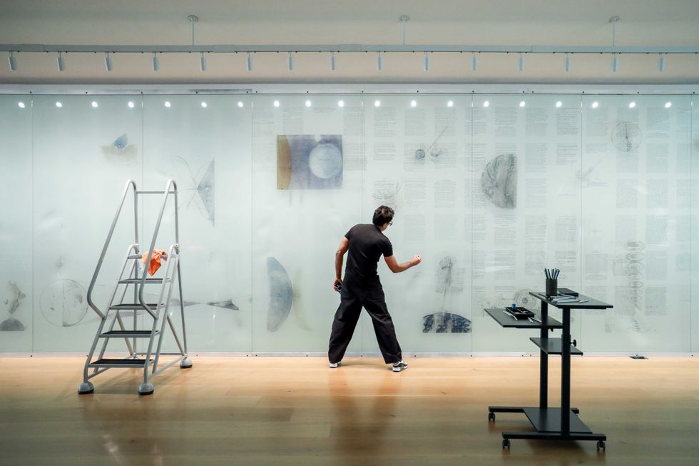 Menil Drawing Institute presents "Wall Drawing Series: Jitish Kallat"