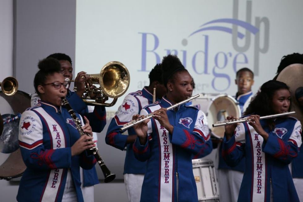 Menninger Bridge Up Kashmere High School Band