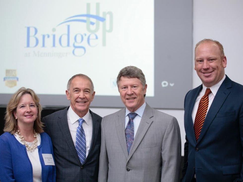 Menninger Bridge Up, Patricia Gail Bray, C. Edward Coffey, Ed Emmett, Bill Kelly