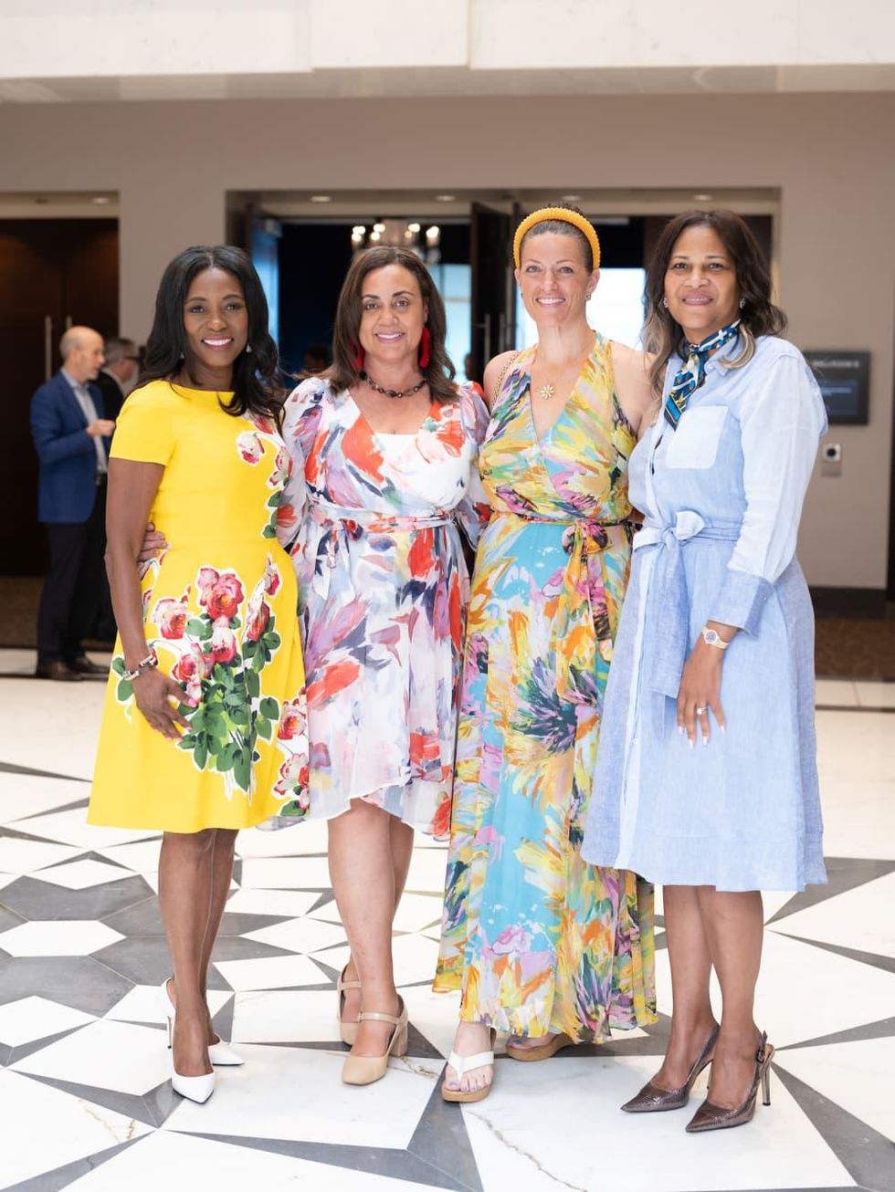 Menninger Luncheon 2022 Charles Haley Kathy Flannagan, Dr. Jenine Boyd, Jessica Brown, Clare Fontenot-Gray