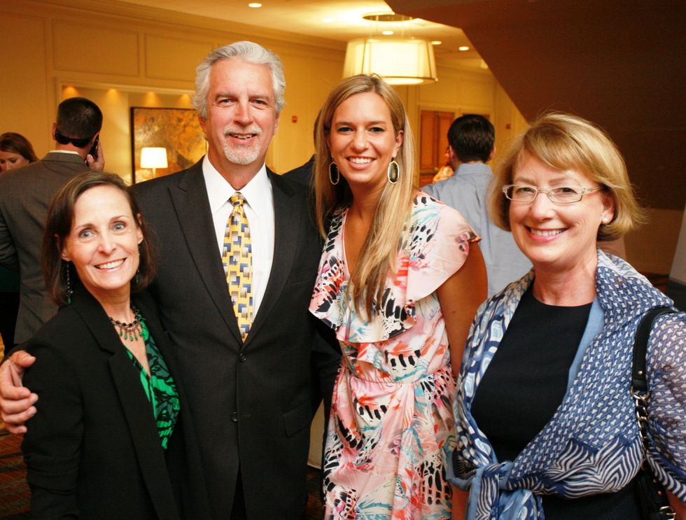 Menninger Luncheon, May 2015, Anette Edens, Steve Irving, Kate Anderson, Diana Anderson