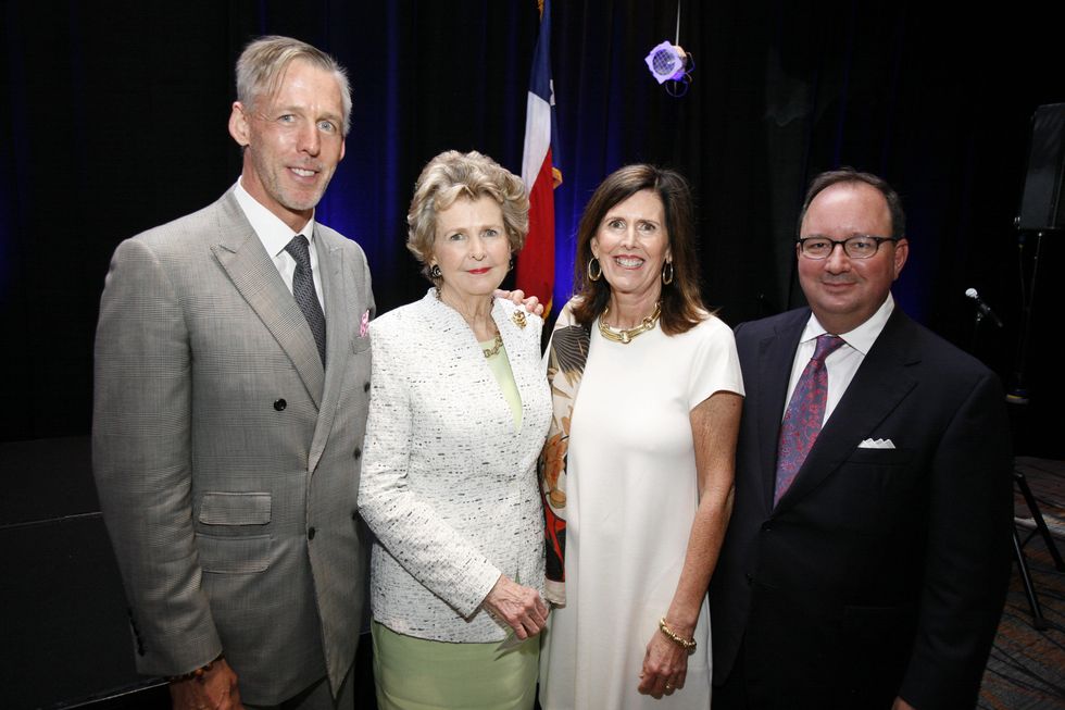 Menninger Luncheon, May 2015, Chris Knapp, Letty Knapp, Vivie O\u2019Sullivan, Chris O\u2019Sullivan