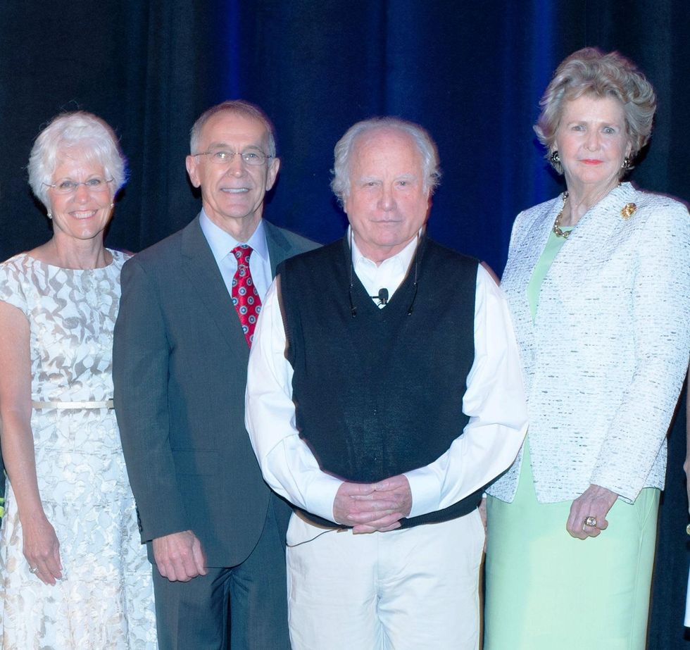 Menninger Luncheon, May 2015, Kathy and Dr. C. Edward Coffey, Richard Dreyfuss, Letty Knapp